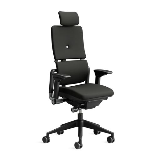 Chaise de bureau Steelcase Please Chaise+HR Noir