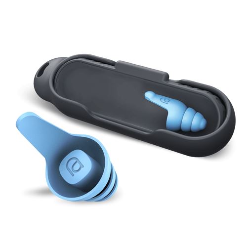 Bouchons d’oreille anti-bruit Mixx Audio Flight Bleu et Noir