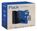 Pack Fnac Console Sony PS4 Pro 1 To + Horizon Zero Dawn PS4 + For Honor PS4