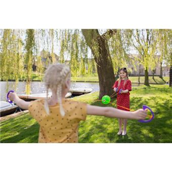 BLUE SKY – Balle Au Pied – Jeu D’adresse Et Plein Air – Dès 5 Ans – Couleurs Assorties – Plastique Résistant
