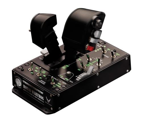 Double manette des gaz Thrustmaster Hotas Warthog Noir