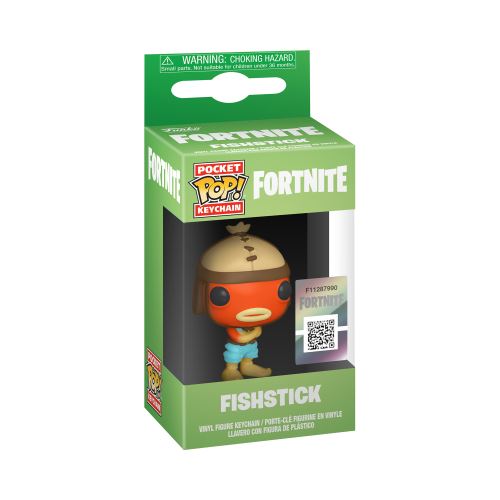 FORTNITE-POCKET POP KEYCHAINS-FISHSTICK-4CM