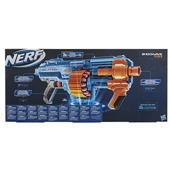 Nerf Elite 2.0 Shockwave RD 15 avec 30 fléchettes Nerf
