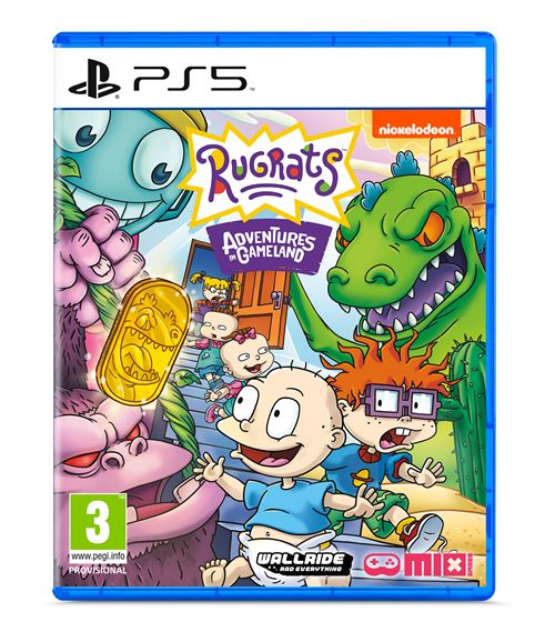 Les Razmoket Rugrats Adventures in Gameland PS5