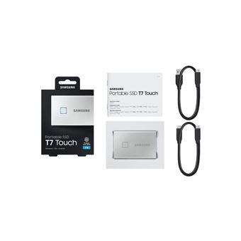 Disque SSD Externe Samsung Portable T7 Touch MU-PC1T0S/WW 1 To