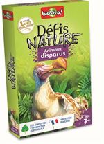 Jeu de cartes Bioviva Défis Nature Animaux disparus