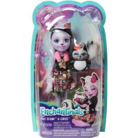 Enchantimals Coffret Danessa Biche à vélo, mini-poupée, figurine animale Sprint, et bicyclette, jouet enfant, GJX30