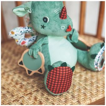 Peluche Lilliputiens Joe Dragon multi-activités