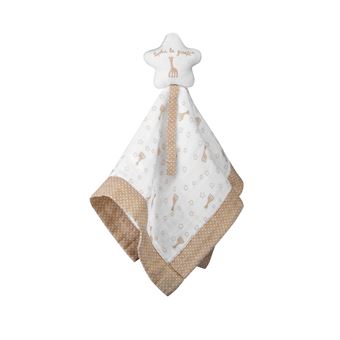 Doudou avec attache-sucette Sophie La Girafe