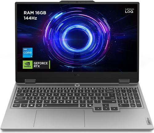 Gaming LOQ 15IRX10 15 6 FHD 144 Hz Intel Core i7 24 Go RAM SSD Nvidia GeForce RTX 5050 luna - vue 3