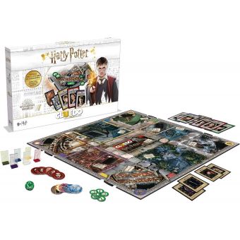 Pack jeu classique Cluedo Harry Potter Blanc