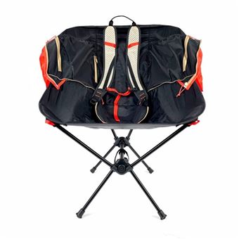 Chaise De Pêche Pliable Avec Sac à Dos Intégré - Léger Pour Camping Et Randonnée - Neuf