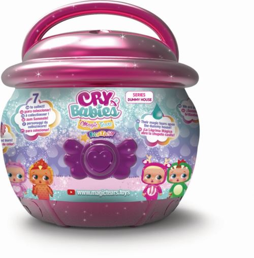 Maison tototte pailletée Cry babies Imc Toys Modèle aléatoire