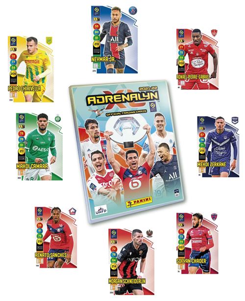 Panini France SA-9 pochettes + 1 carte édition limitée FOOT TCG ADRENALYN  XL 2019-20, 2526-043 : : Jeux et Jouets