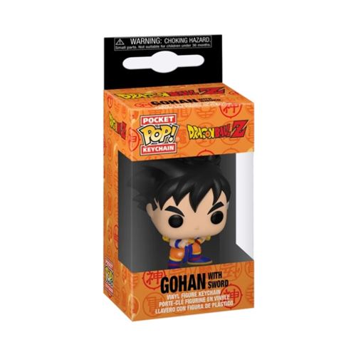 Porte clés Funko Pop! Dragon Ball Gohan avec épée Mixte Enfant Gamme Pop !