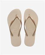 Tongs et espadrilles sportswear Havaianas Slim Beige Taille 35-36