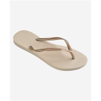 Tongs et espadrilles sportswear Havaianas Slim Beige Taille 35-36