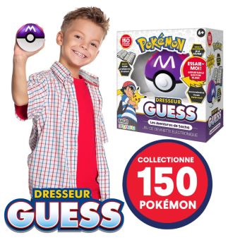 Figurine Pokémon Dresseur Guess les Aventures de Sasha