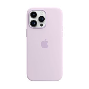 Apple - Coque de protection pour téléphone portable - avec MagSafe - silicone - lilas - pour iPhone 14 Pro Max