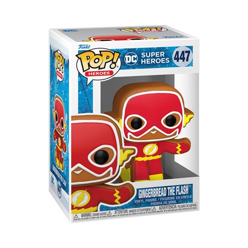 Figurine Funko Pop Heroes DC Holiday Gingerbread The Flash