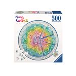 Puzzle Ravensburger Rainbow cake Rond 500 pièces