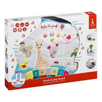 Jeu d'éveil Vulli Touch et play bord Sophie la girafe