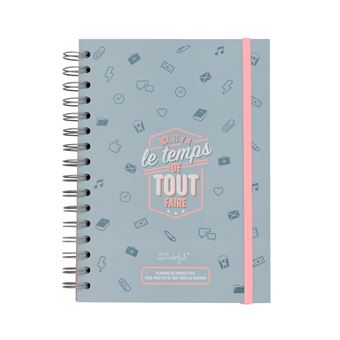 Planning de productivité Mr. Wonderful Ici, il y a le temps de tout faire