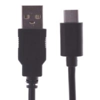 Câble Freaks And Geeks USB Type C 1 m Noir pour Samsung Galaxy S8 et Nintendo Switch