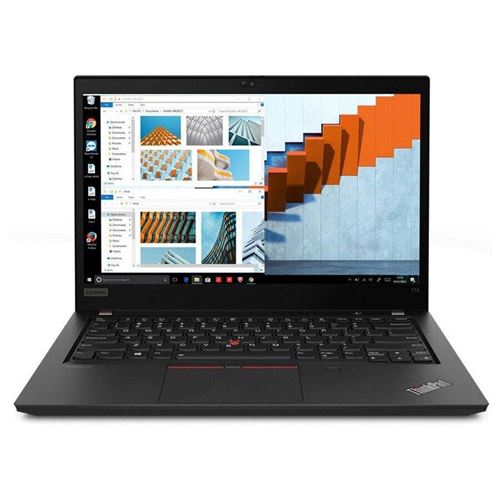 PC portable Lenovo T14 G2 14 Intel® Core i5 16 Go RAM 256 Go SSD Argent et Noir Reconditionné
