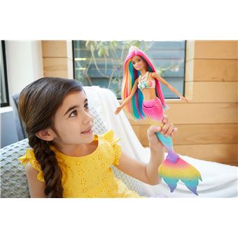 BARBIE SIRENE MAGIQUE ARC-EN-CIEL