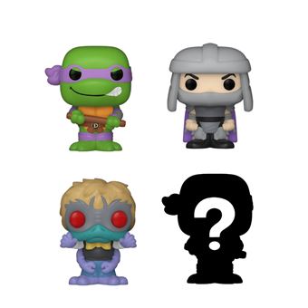 Pack 4 figurines Funko Bitty Pop Teenage Mutant Ninja Turtle Donatello