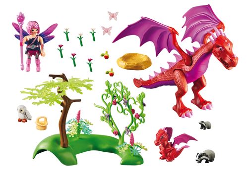 playmobil fairies dragon