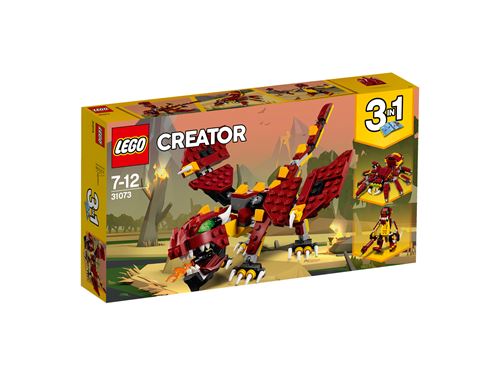 LEGO® Creator 3 en 1 31073 Les créatures mythiques
