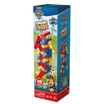 Jeu d'adresse Paw Patrol Tour Jenga Pat’Patrouille