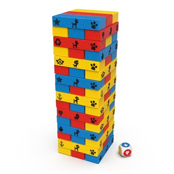 Jeu d'adresse Paw Patrol Tour Jenga Pat’Patrouille