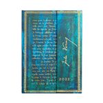 Agenda Rigide Paperblanks 2022 Jules Verne Vingt Mille Lieues Midi 13 × 18 cm