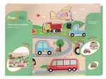Puzzle Véhicules en bois