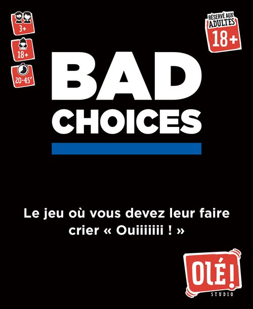 Jeu d’ambiance Olé Studio Bad Choices - Ole Studio