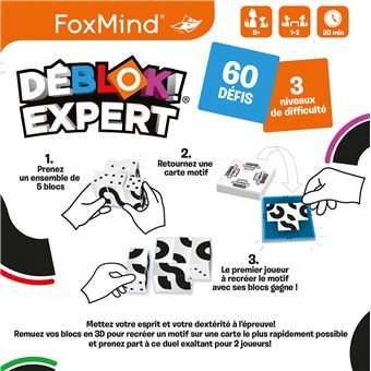 Jeu d'ambiance Asmodee Déblok Duo Expert