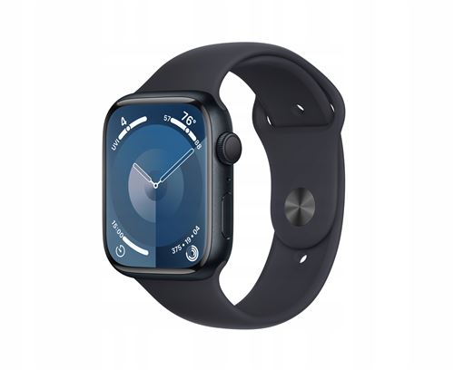 Apple Watch Series 9 GPS Boîtier en aluminium Minuit 41 mm avec Bracelet Minuit Taille S/M Reconditionné