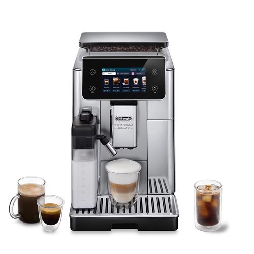 Expresso broyeur Delonghi ECAM630.55.SSM Primadonna Aromatic Métal