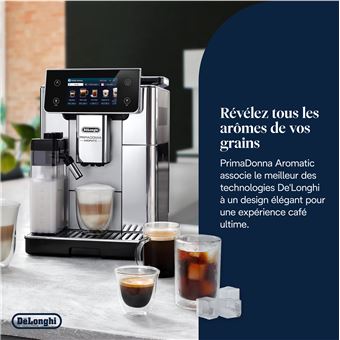 Expresso broyeur Delonghi ECAM630.55.SSM 19 bar Métal