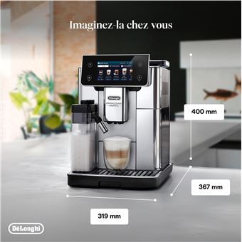 Expresso broyeur Delonghi ECAM630.55.SSM 19 bar Métal