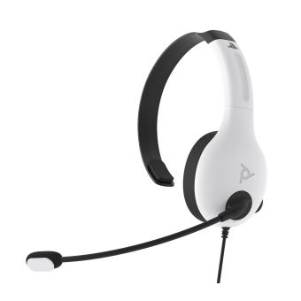 Casque Gaming filaire PDP LVL30 Blanc pour PS4