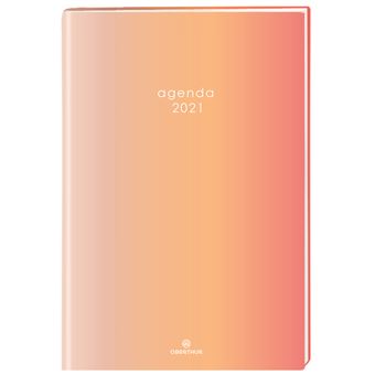 Agenda Semainier Oberthur Sunset 25 Modèle aléatoire