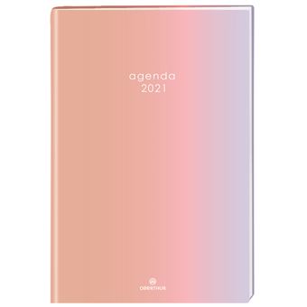 Agenda Semainier Oberthur Sunset 25 Modèle aléatoire