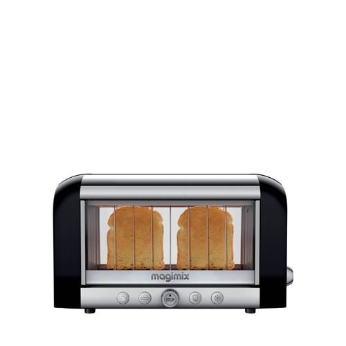Magimix Grille-pain 11541 VISION NOIR - 2 tranches - 1450 Watt - 8 niveaux de dorage - vue 3