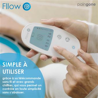 Stimulateur circulatoire Paingone Fllow Blanc et Gris