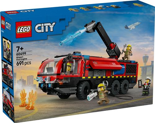 LEGO City Camion de Pompiers de l'Aéroport 60499