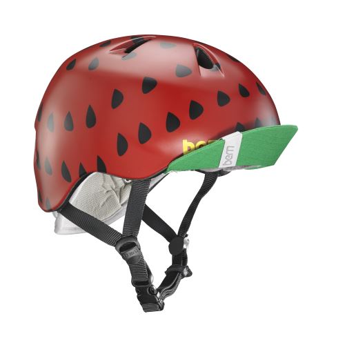 Casque de vélo Bern Nina Taille S/M Fraise Rouge Satiné